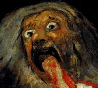 Saturn devouring his children - Goya